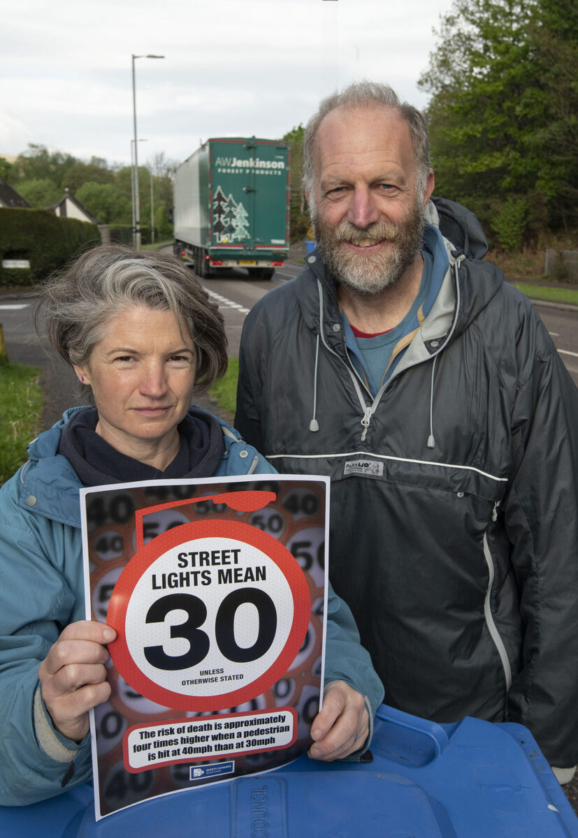 20mph roll-out welcomed in Kilmallie