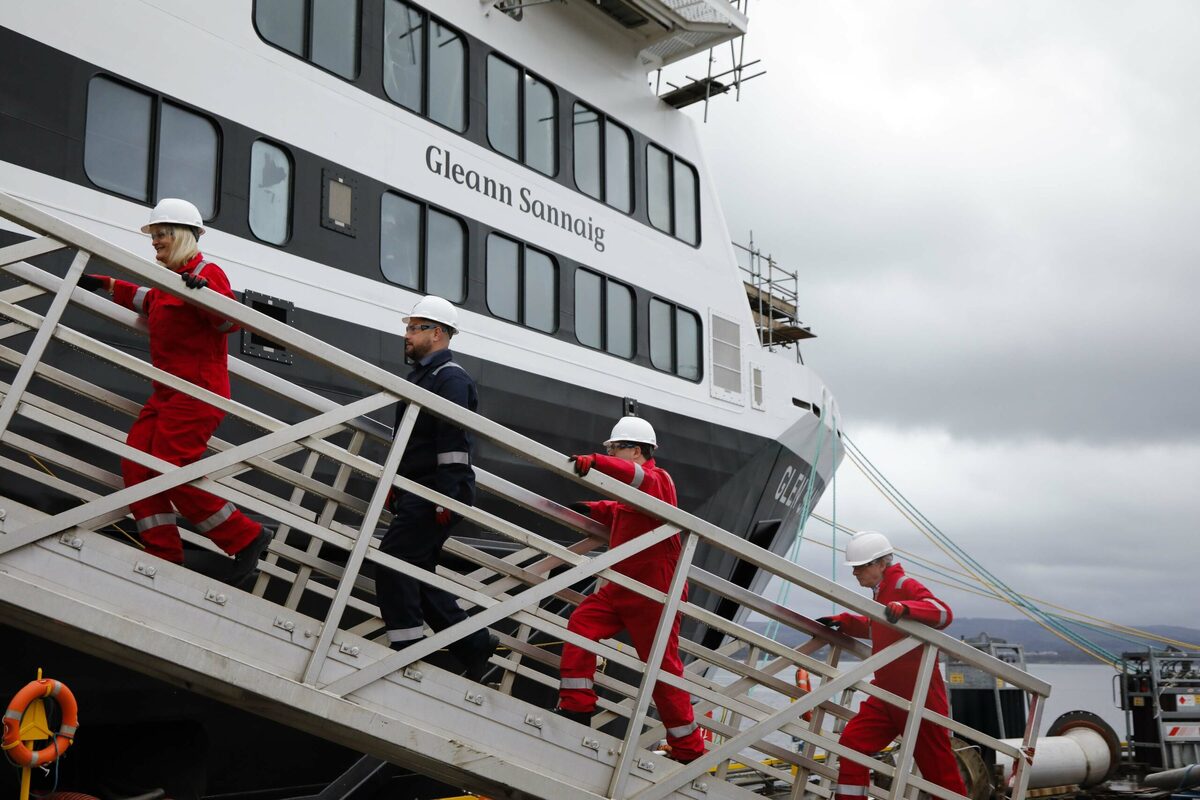 MSPs probe how new Arran ferries are progressing