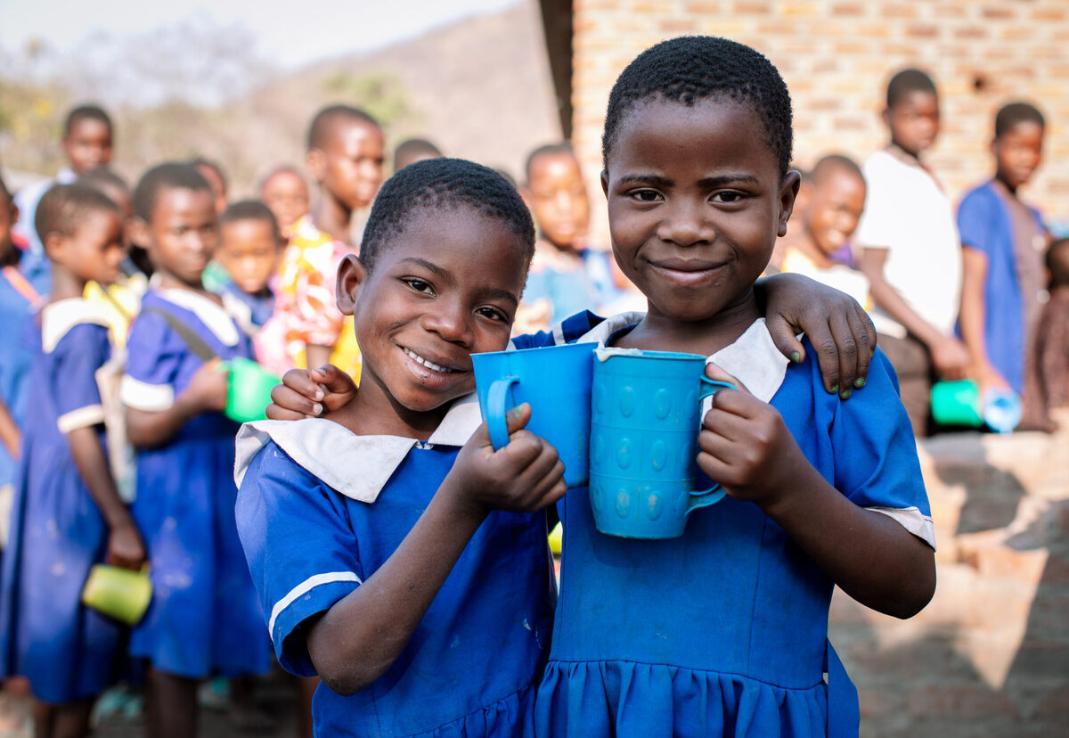 Mary’s Meals doubles the love