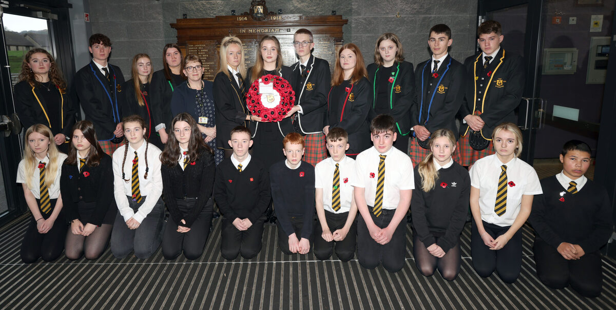 Pupils honour people in wars past and present