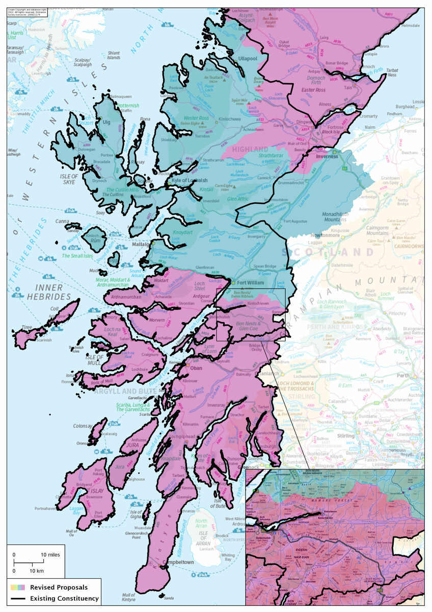 Highlands to lose an MP in boundary changes