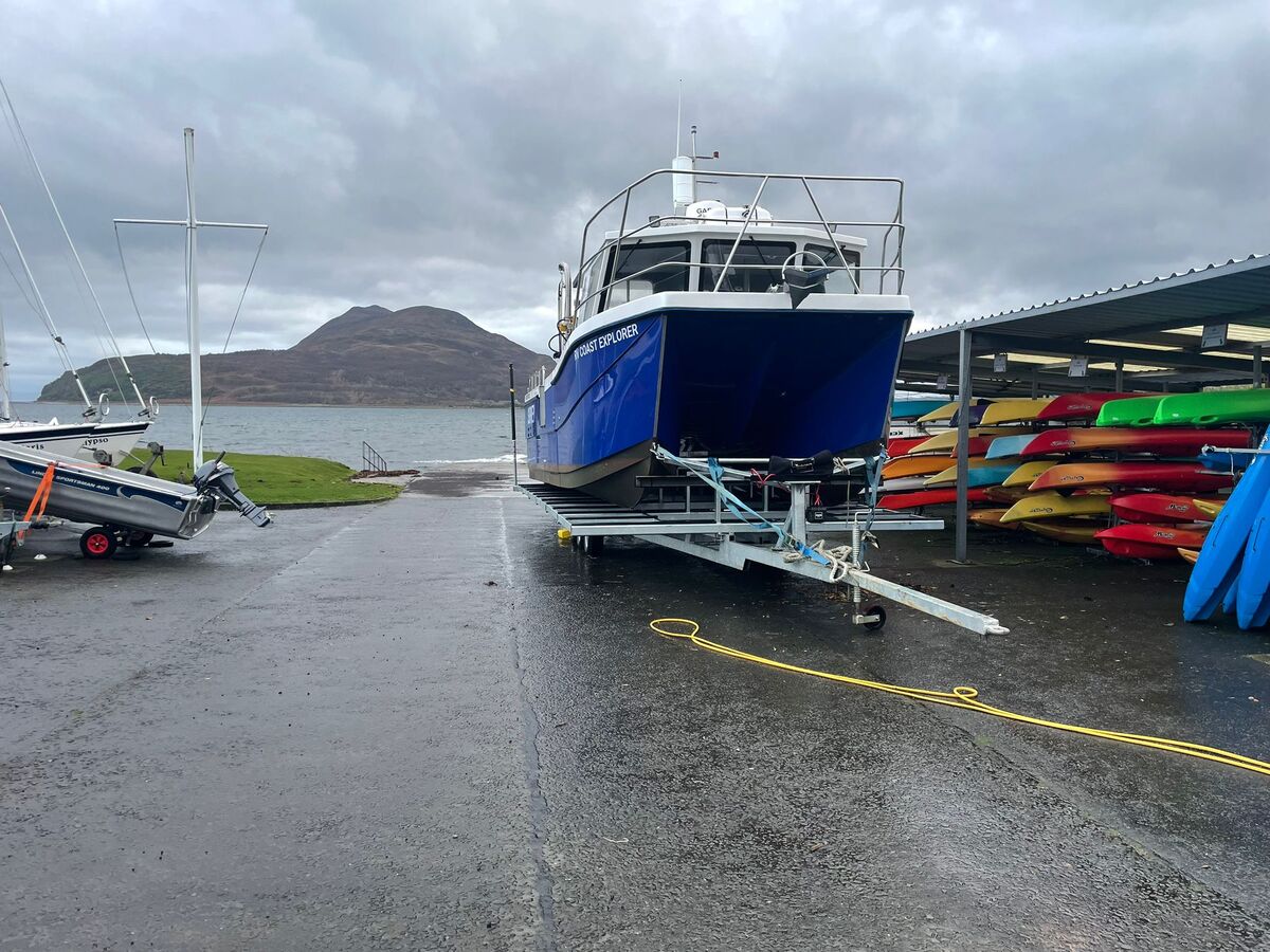 COAST Explorer arrives to examine Arran seas