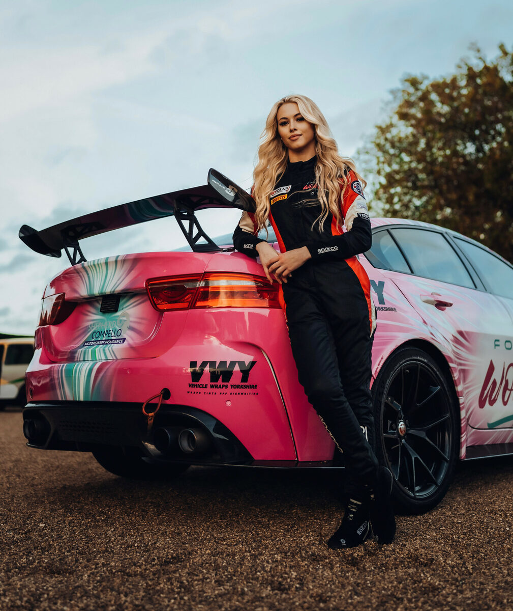 Jodie continues to drive change in the world of motorsport