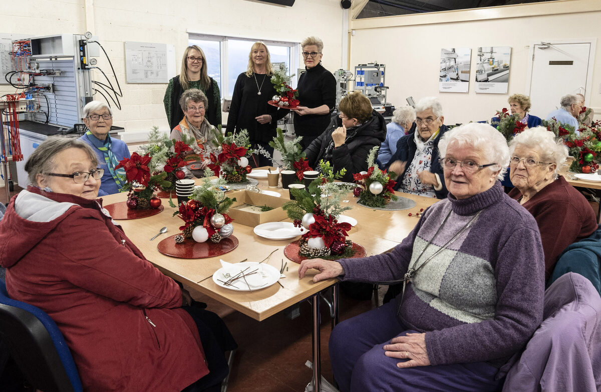 Care Lochaber bring touch of Santa's workshop to Fort centre