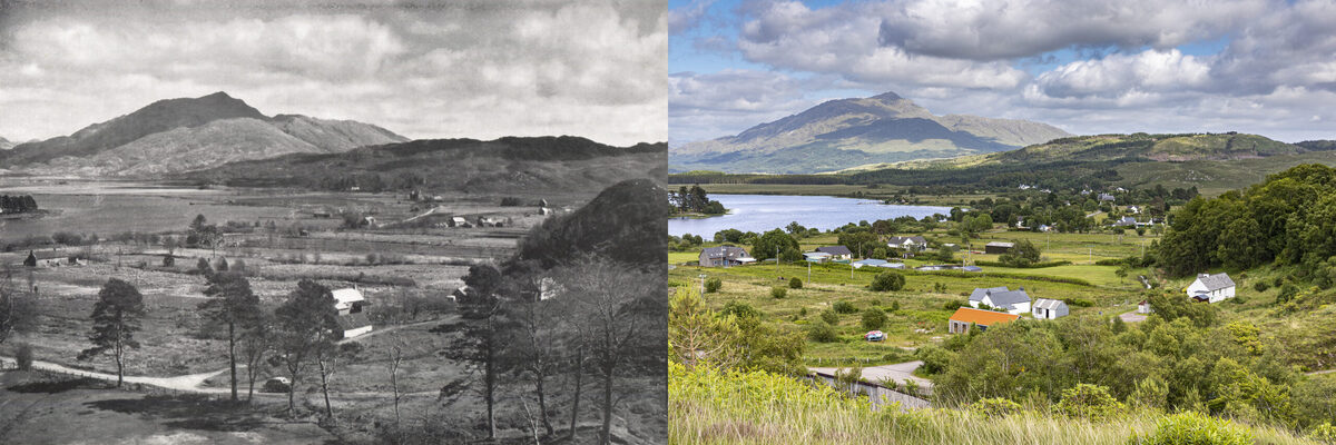 Travel in Time - Thomson’s Scotland Lochaber series - Acharacle and Ben Resipol