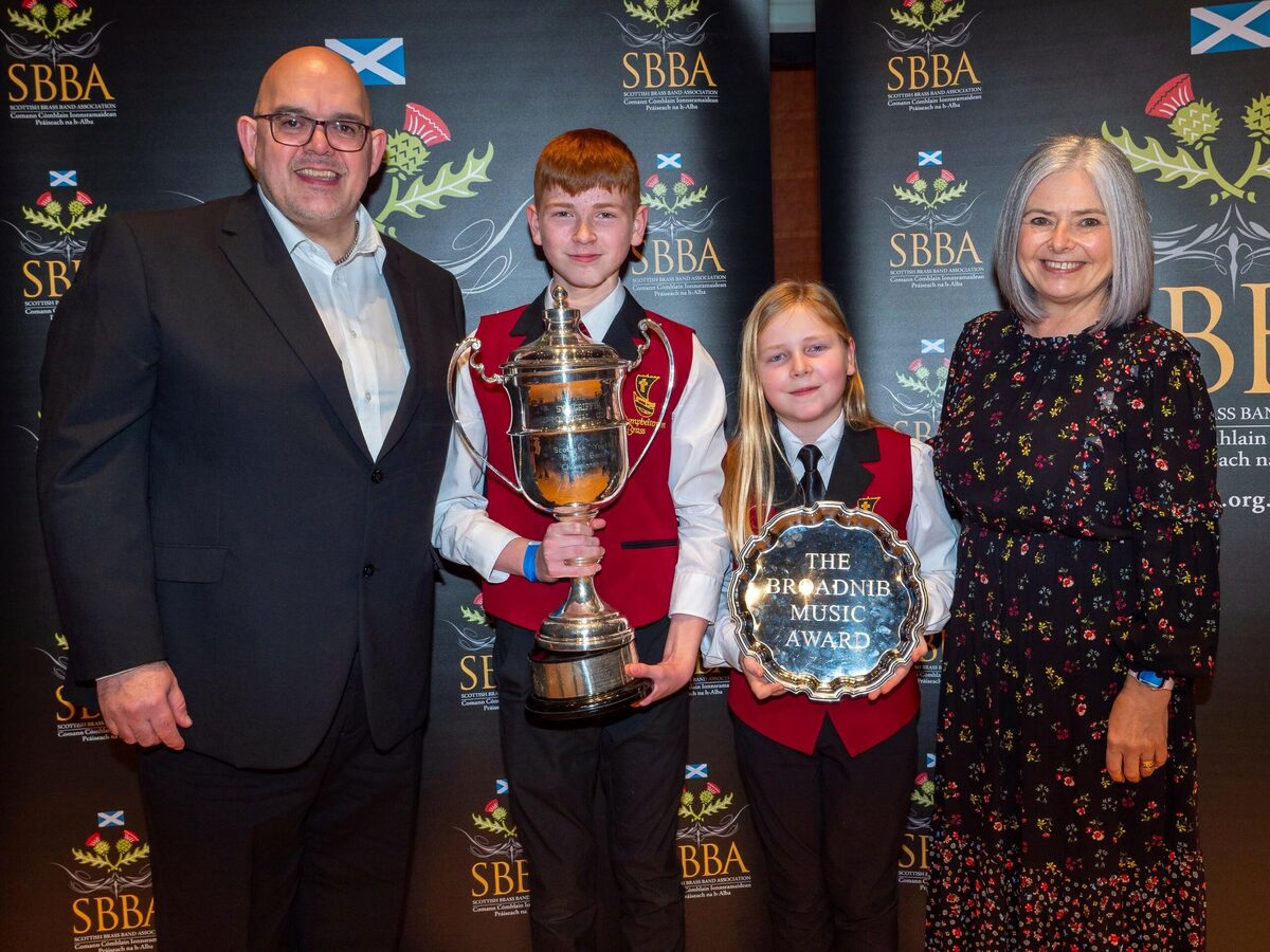 Sound of success for town's youngest brass musicians