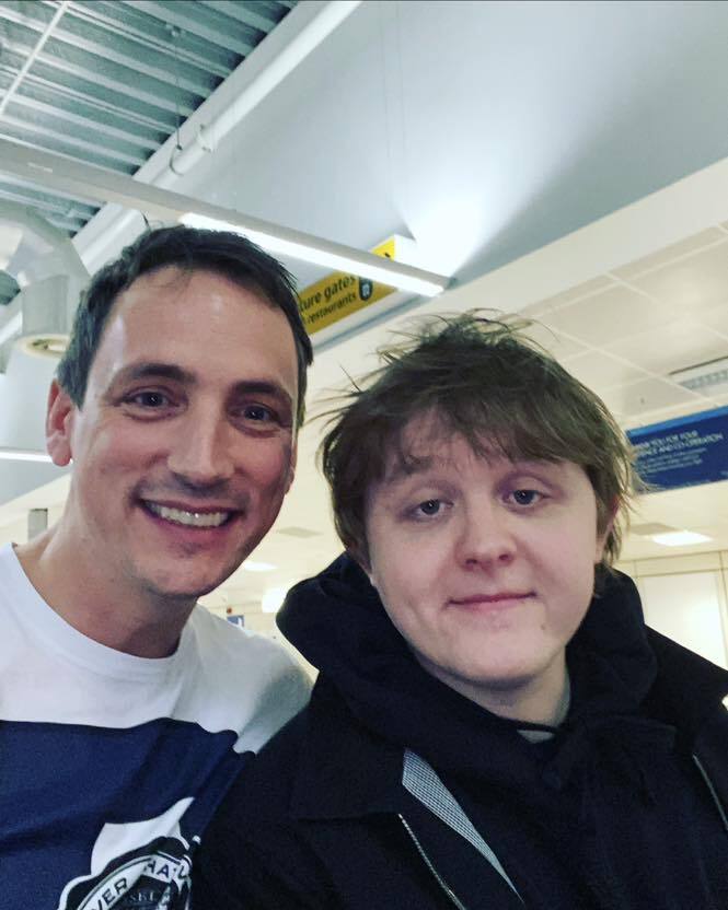 Lewis Capaldi visits Coll and goes for hike in aid of Doddie Aid