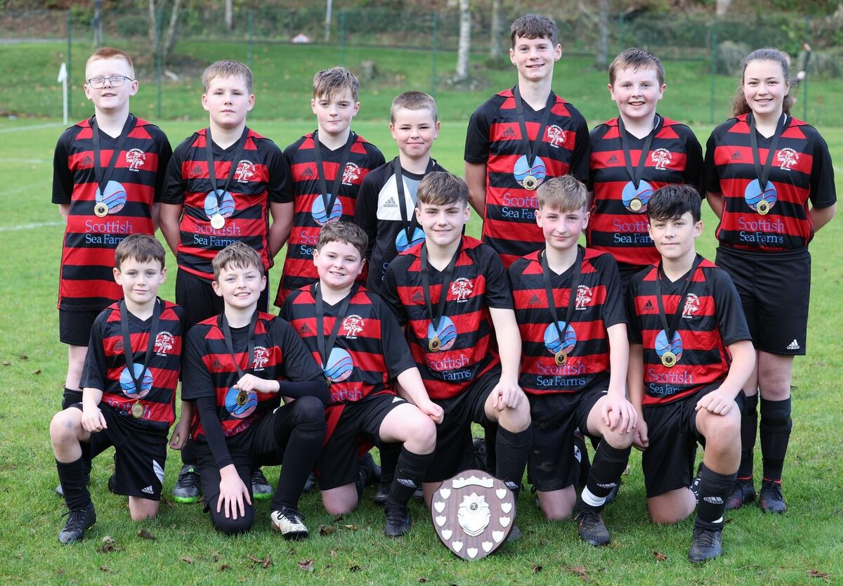 Scottish Sea Farms boost Oban Camanachd Under 14s