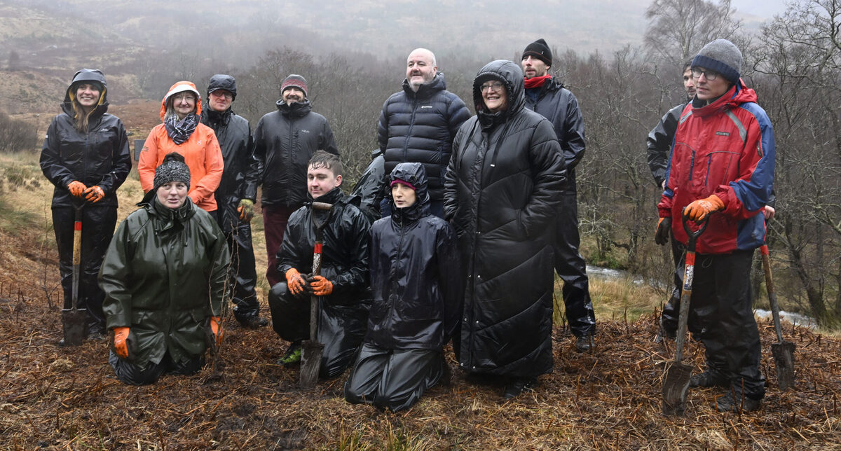 Forest plantings mark 10-year anniversary for UHI West Highland