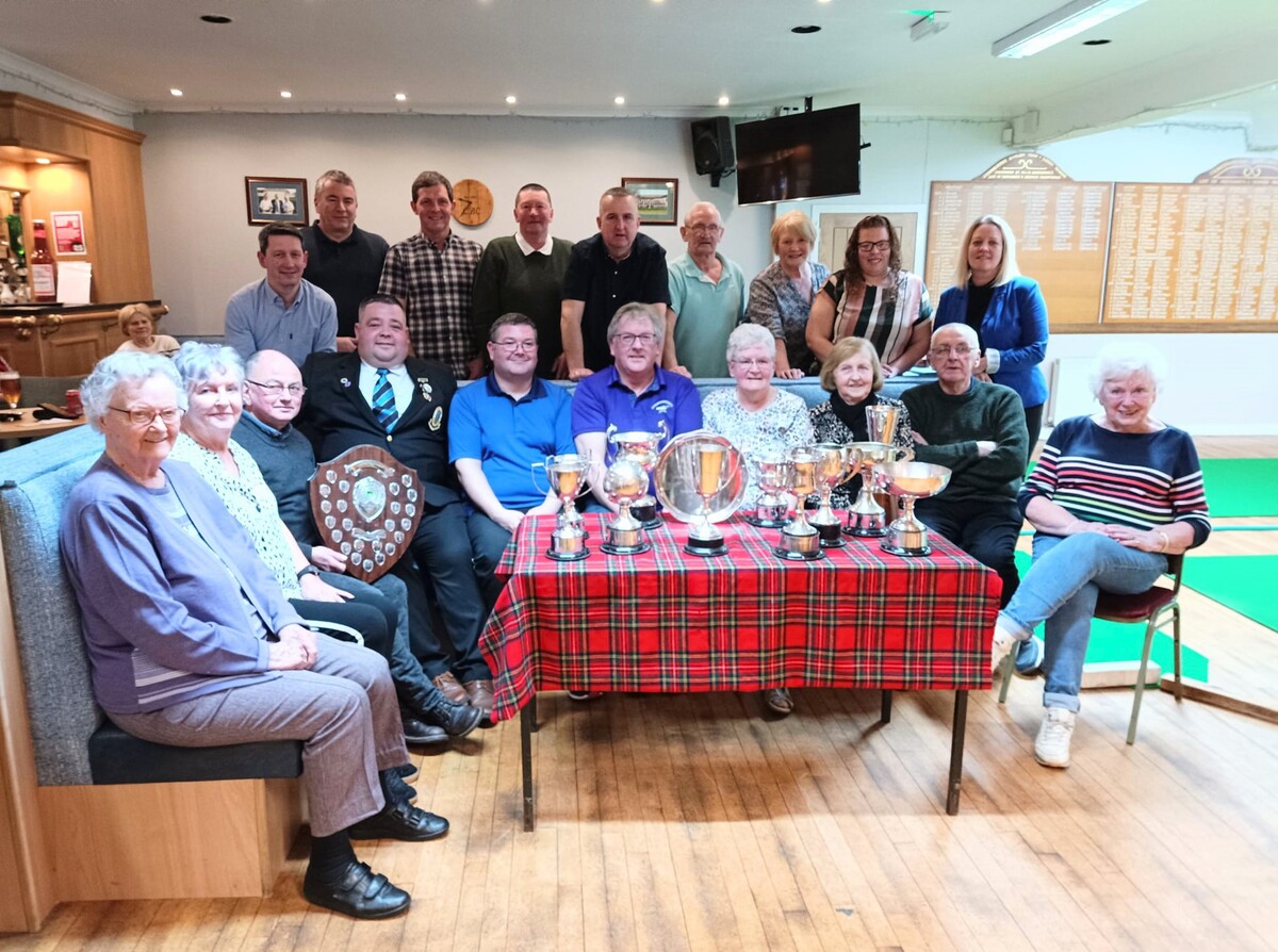 Bowlers roll up for indoor season prizegiving