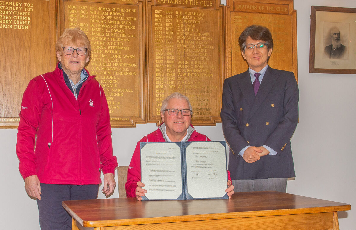 Shiskine Golf Club forges links with sister course in Japan