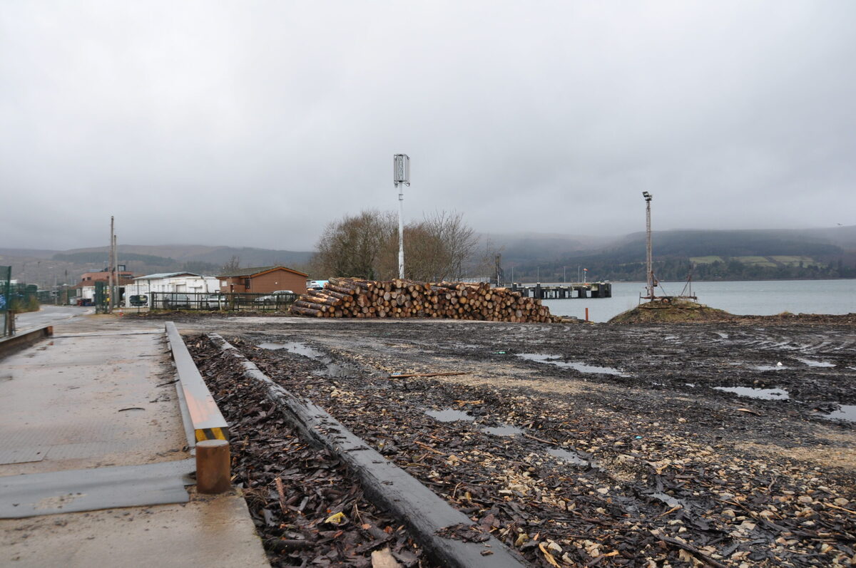 Forestry buys Brodick timber yard