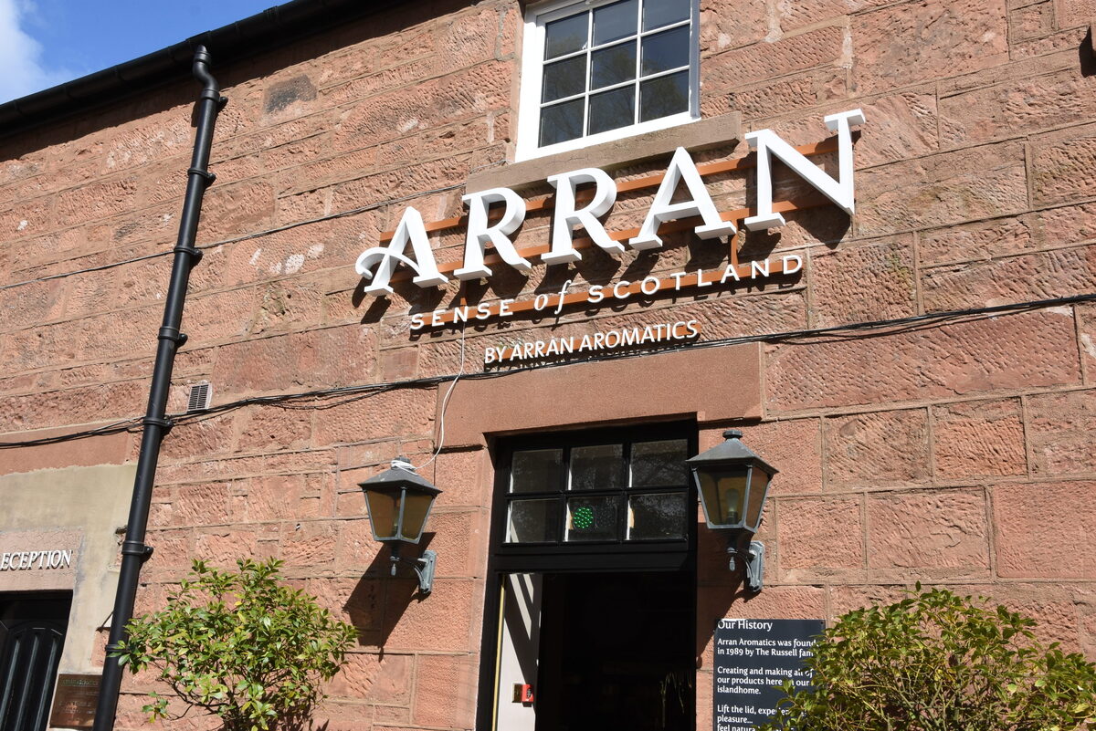 A sign of the times at Home Farm