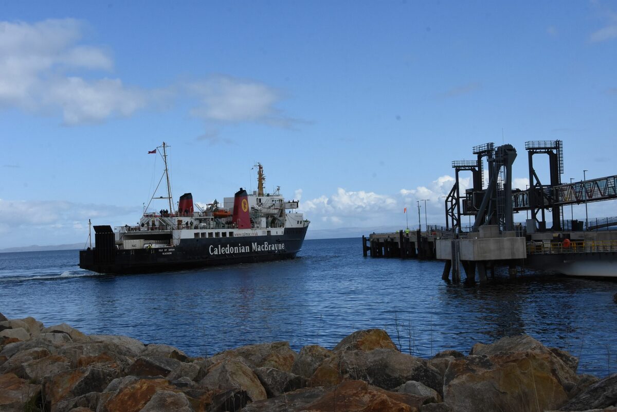 No second ferry blow for Arran route