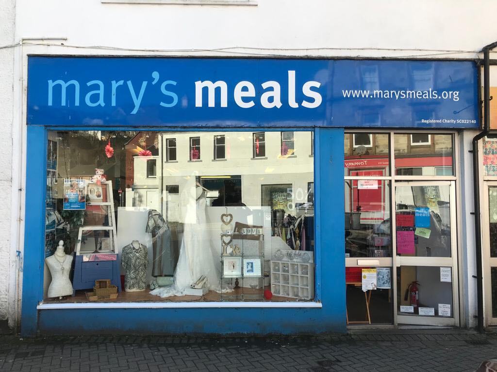 "Devastation" as Mary's Meals shops shut