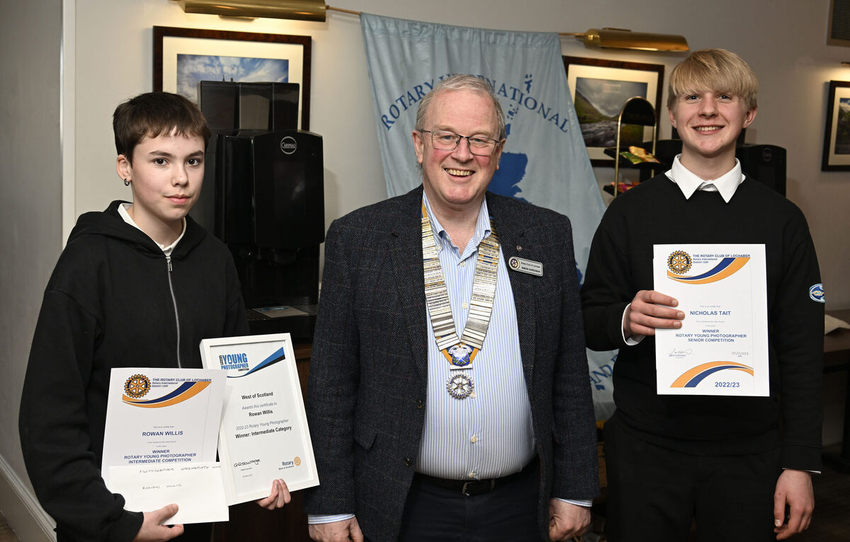 Ardnamurchan young photographers click with judges