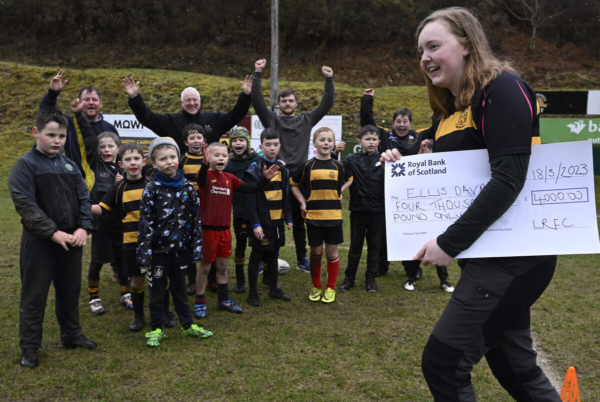 Ellis hits the jackpot at Lochaber RFC