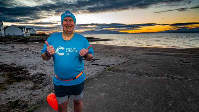 Oban man embarks on month of cold water swimming for cancer research