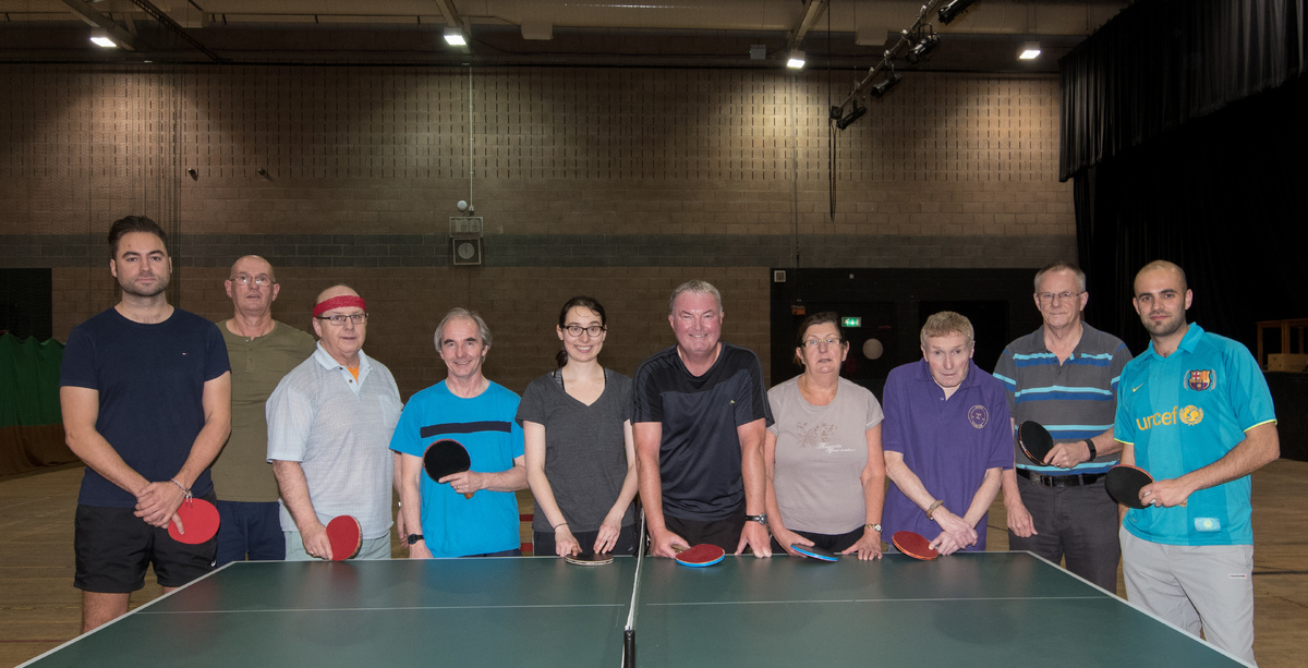 Fort William table tennis league draws to a close