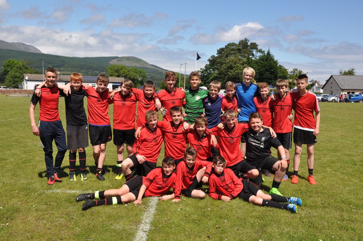 Unbeaten Arran shine in youth football tournament
