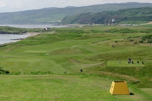 Dunaverty ladies battle it out for November medal