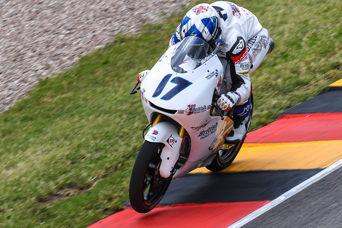 West Coast Today - Sport - Connel racer crashes out in German Grand Prix