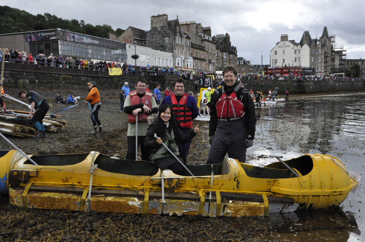West Coast Today - News - Raft fleet victorious as no-one sinks
