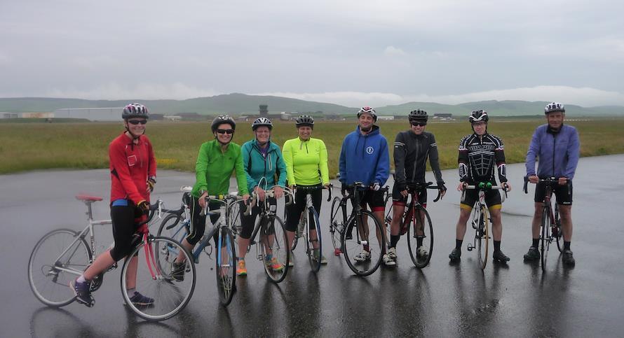 Wheels in motion for Kintyre cycling club's first event