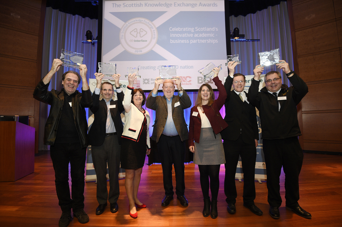 Winners announced at Scottish Knowledge Exchange Awards