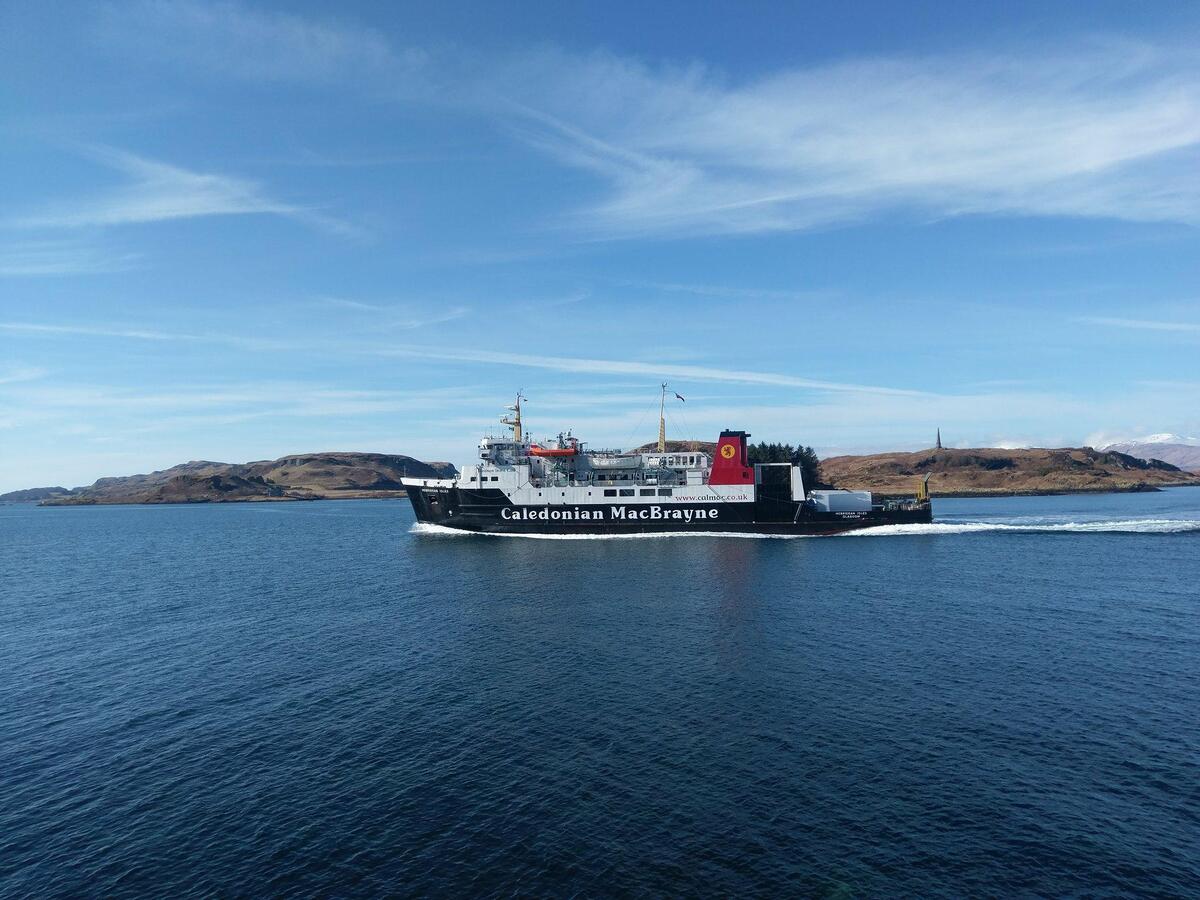 Islay ferry back at full capacity in time for island show