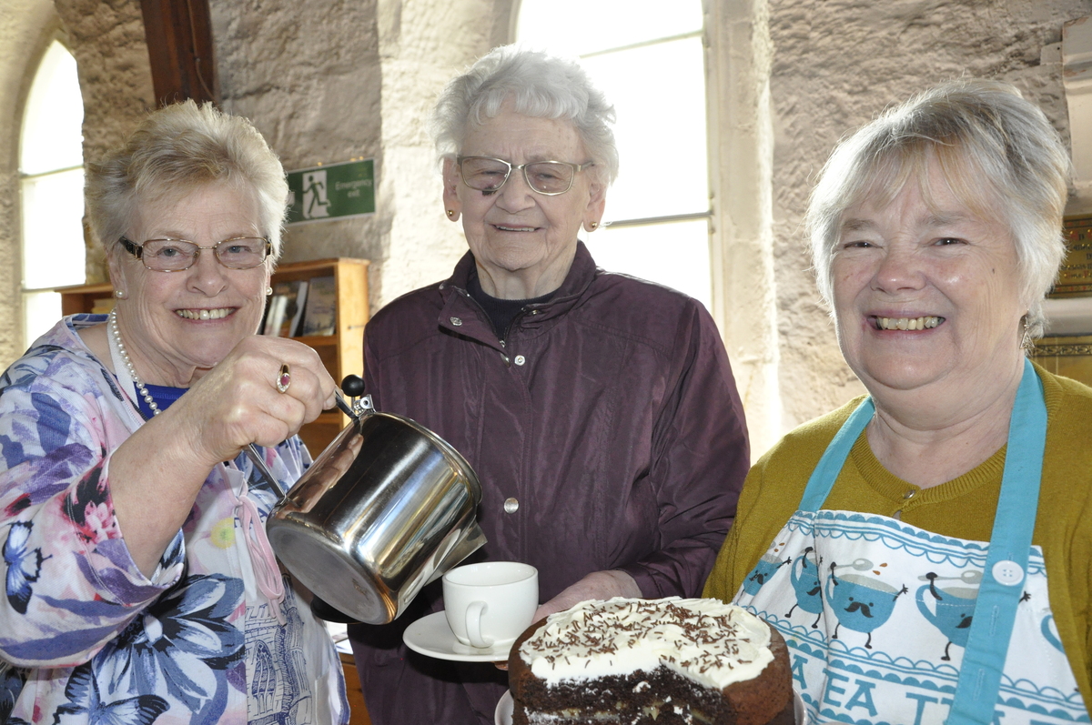 Coffee and cake donations help cathedral's upkeep