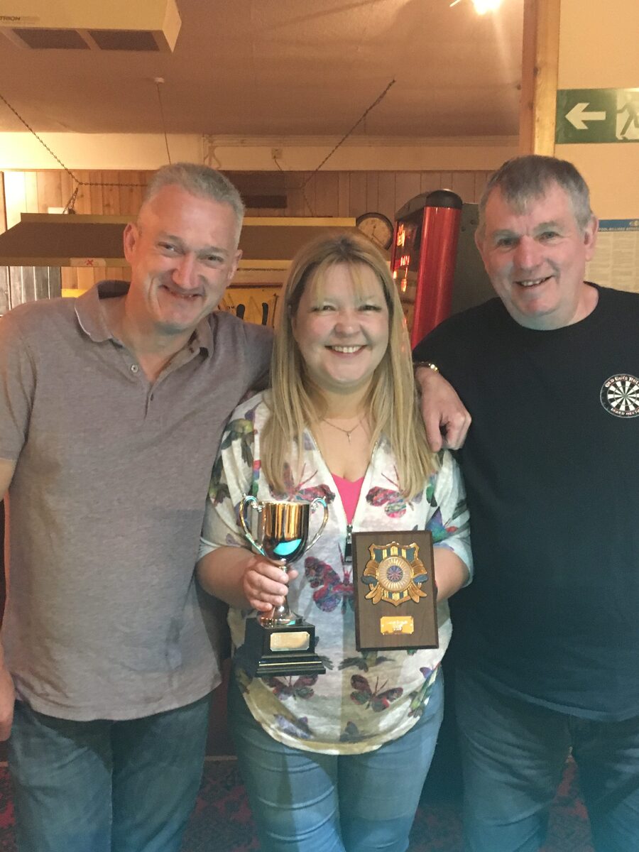 Double top for Jacqui in final darts event of the year