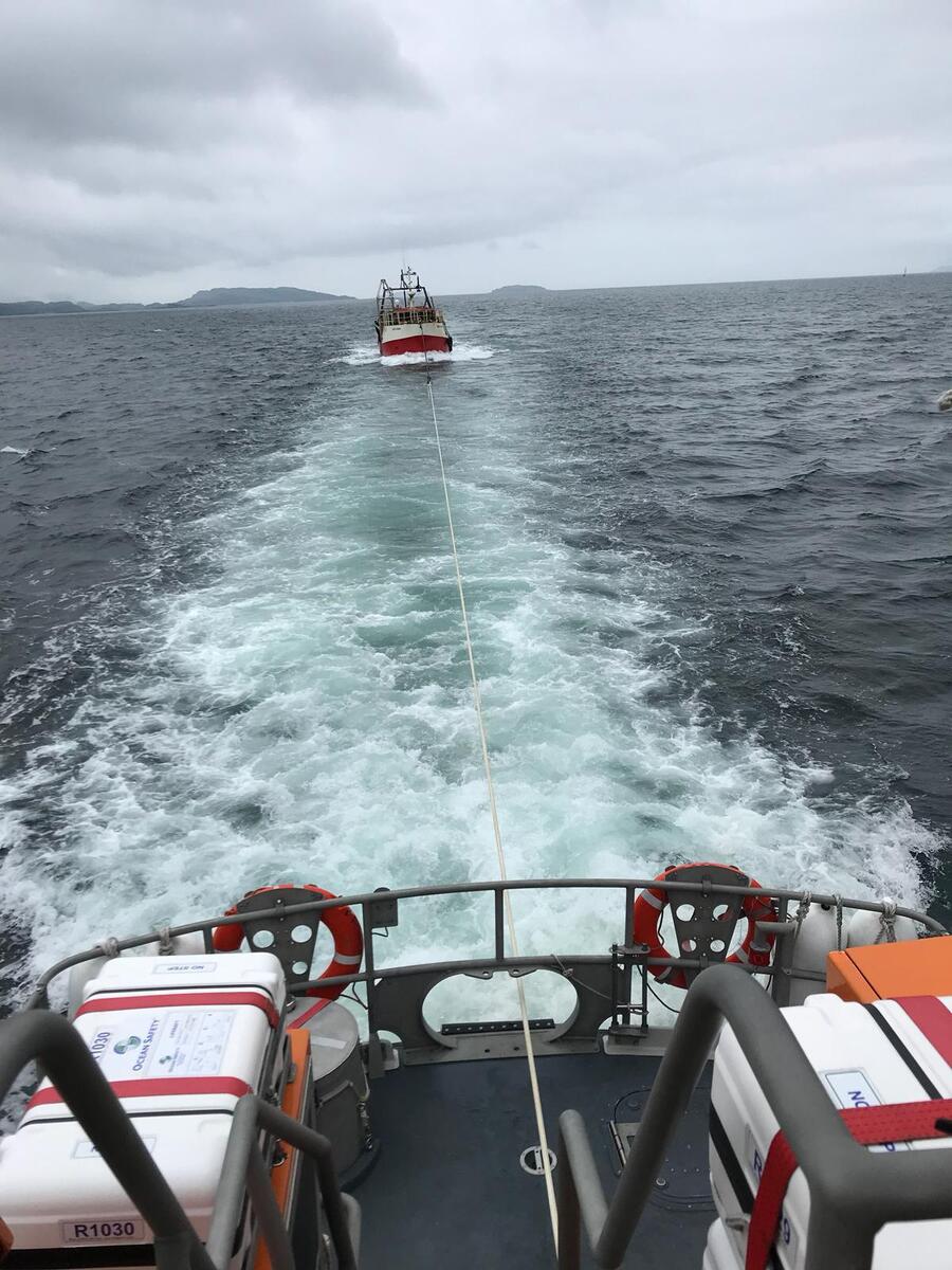 Double call-out for Oban RNLI