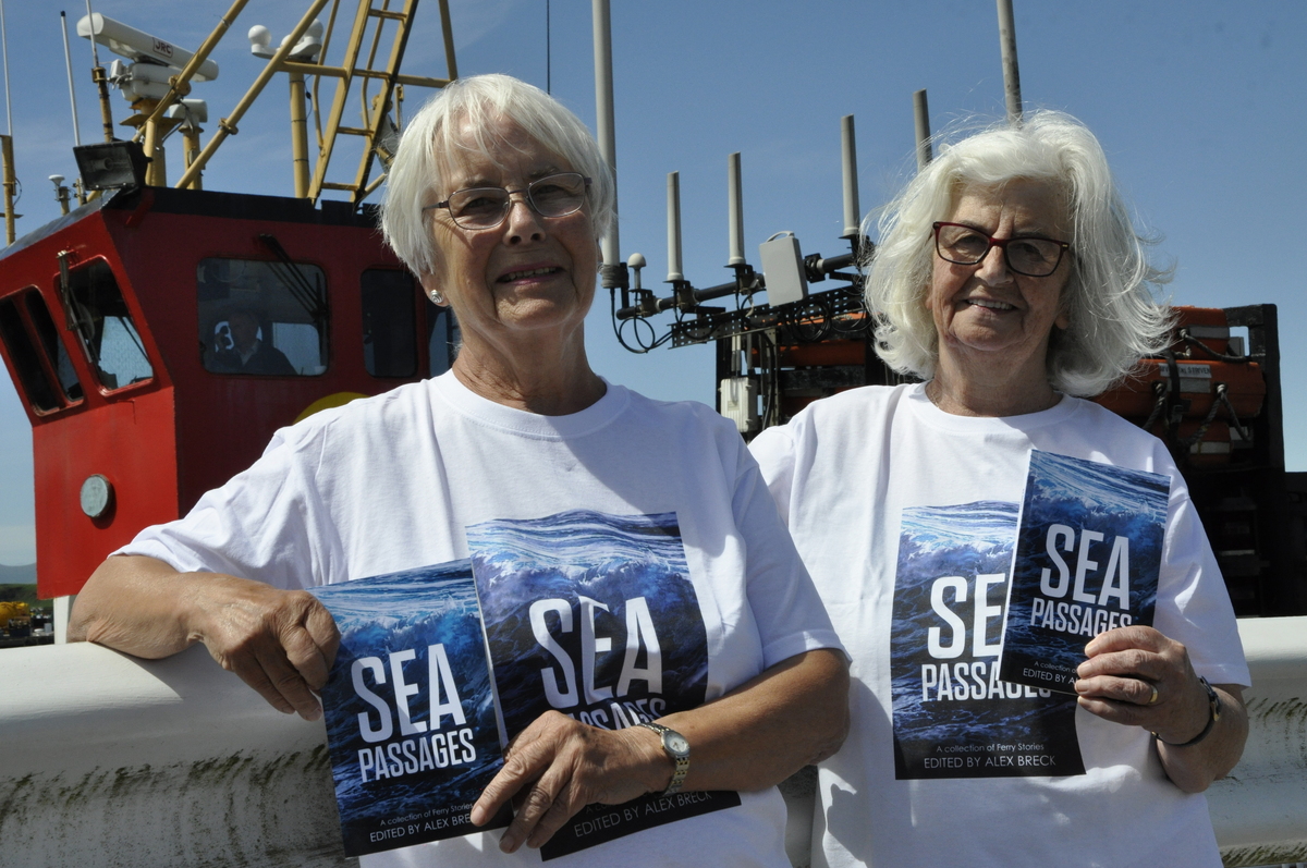 Authors launch book of 'ferry' stories