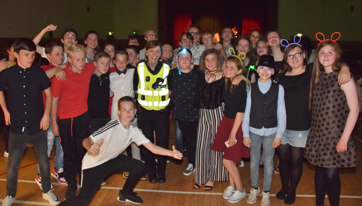 Kintyre youngsters enjoy a big night out