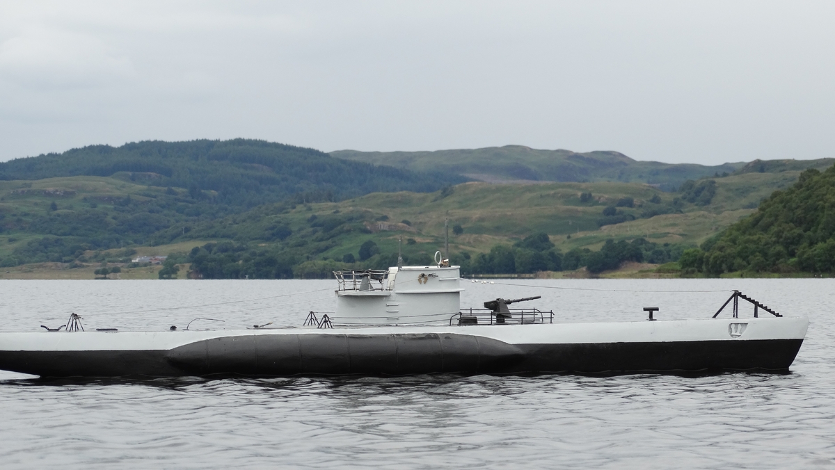 U-boat spotted on Argyll loch