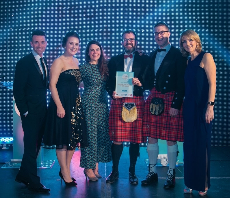 Gin distillers on 'cloud nine' at Scottish awards