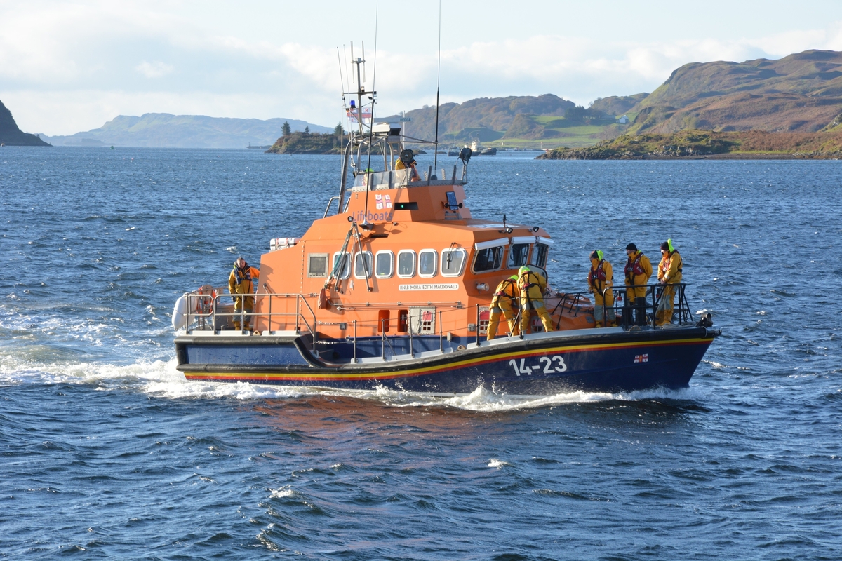 Oban lifeboat called out for 50th time this year