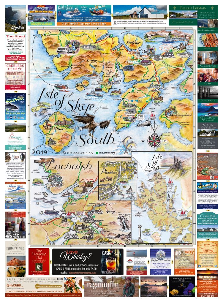 The Skye Maps (North and south) 2019