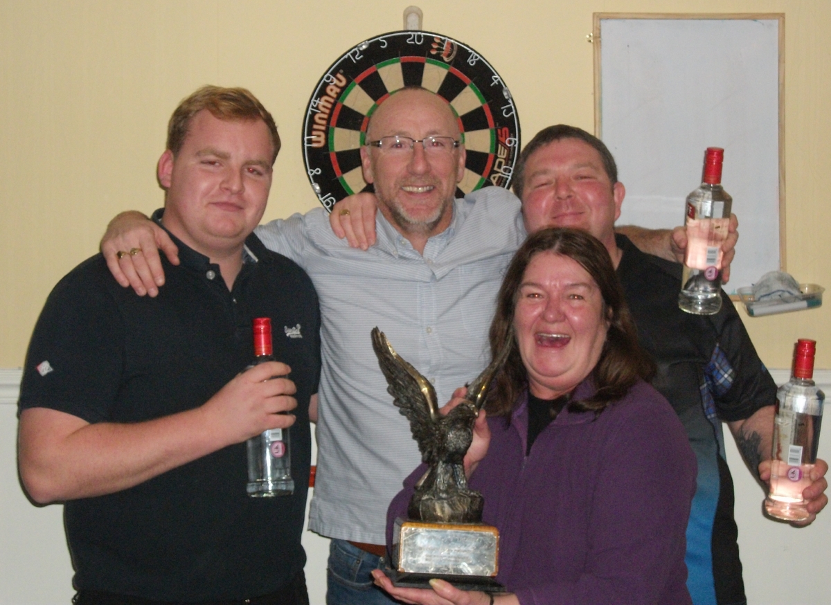 Burnside's darts' team retains trophy