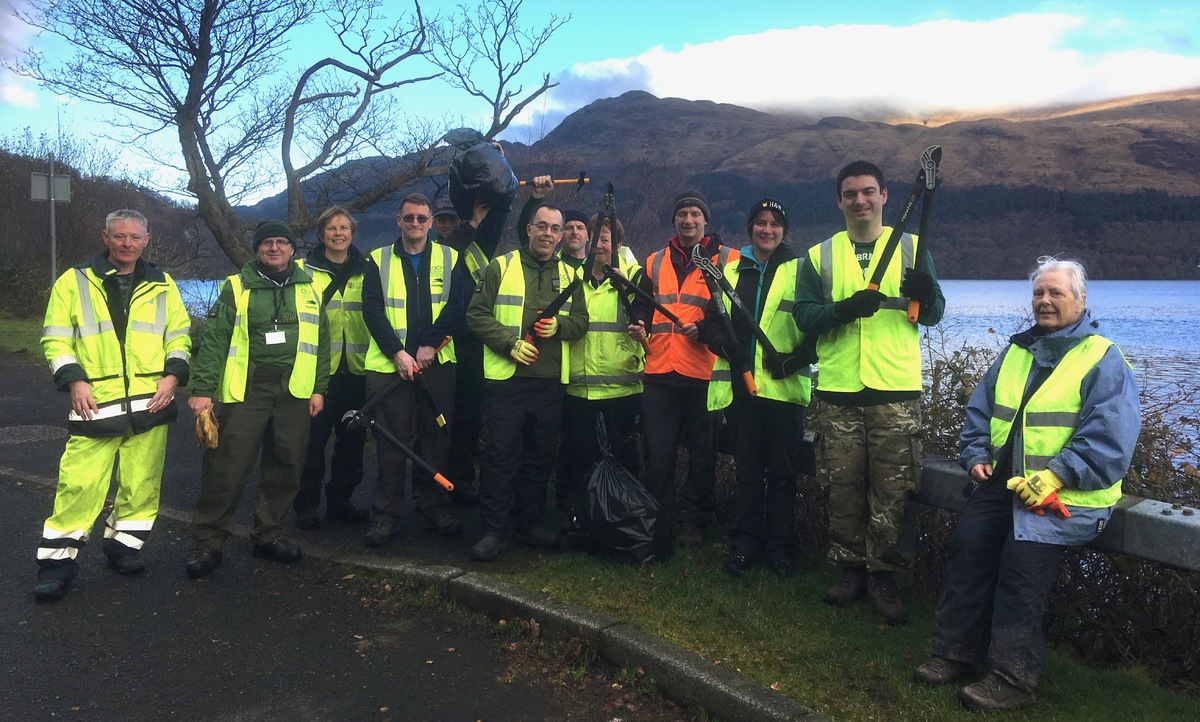 Volunteers Make a Difference on Loch Lomondside