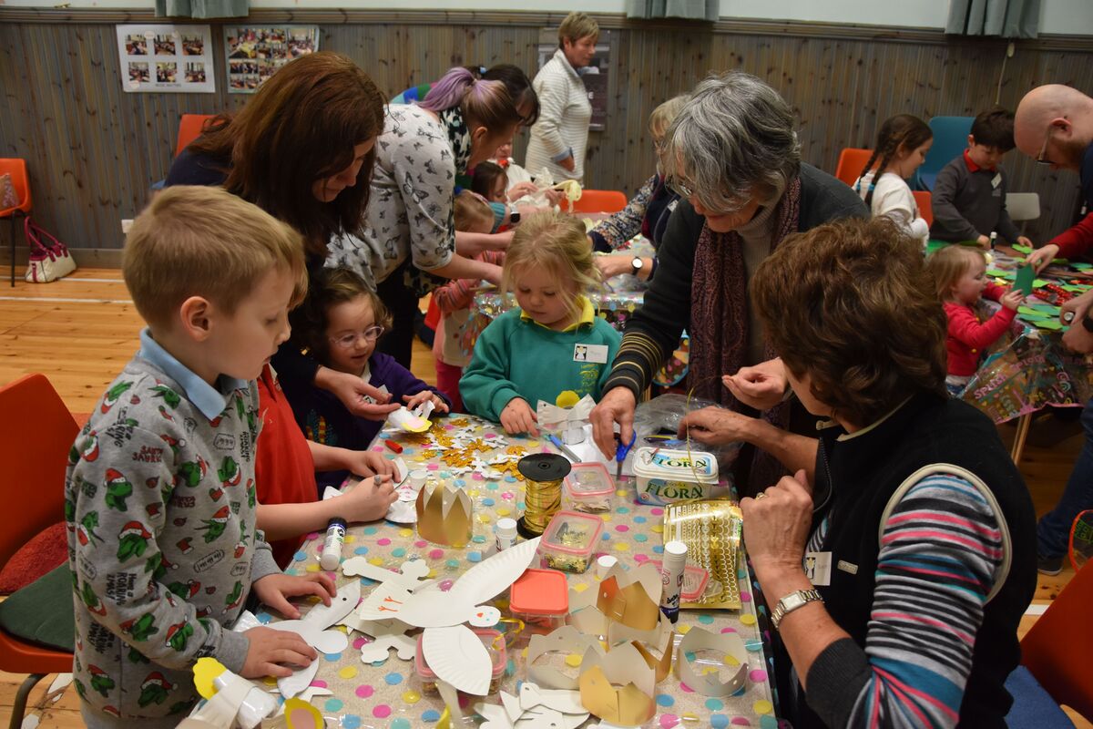 Festive fun at Messy Church