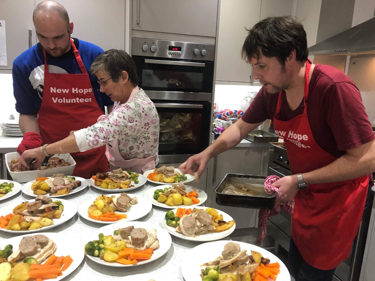 Charity serves up 'Hope' on a plate