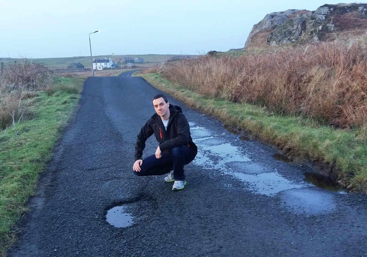 Potholes needs fixing on island's deteriorating roads