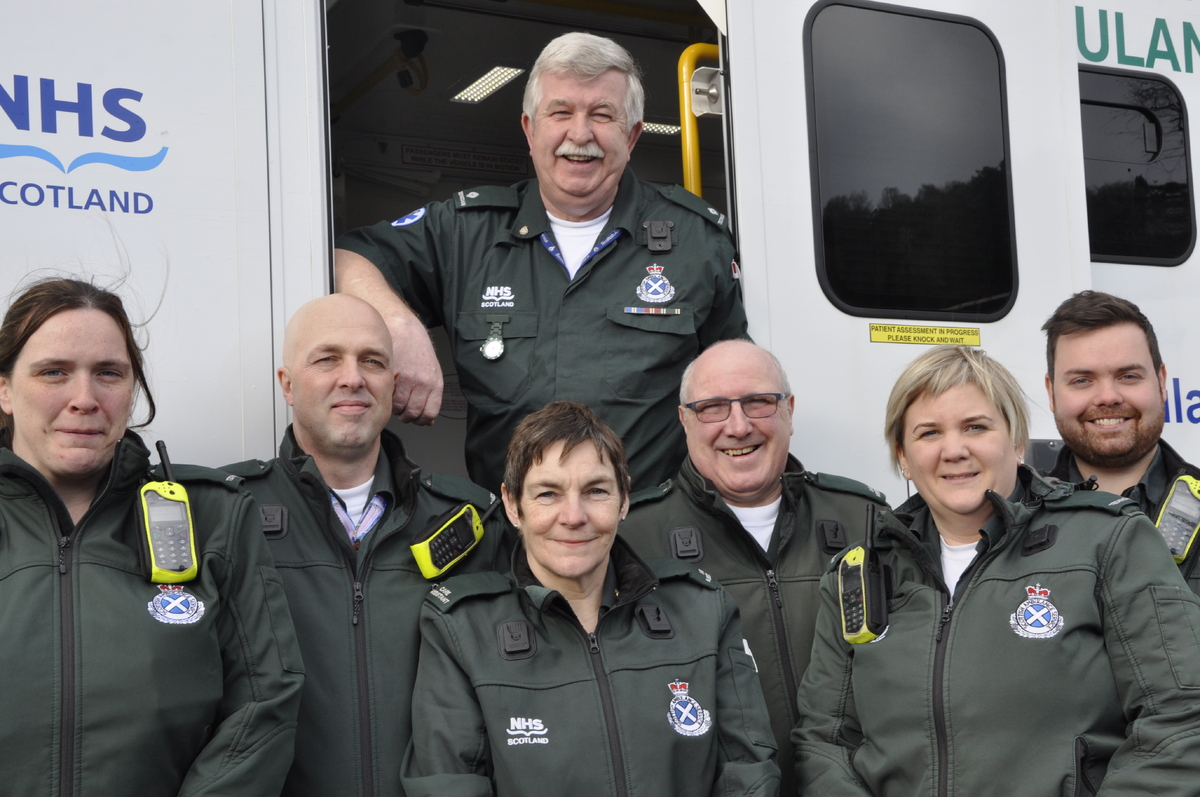Kevin retires after 41 years ambulance service