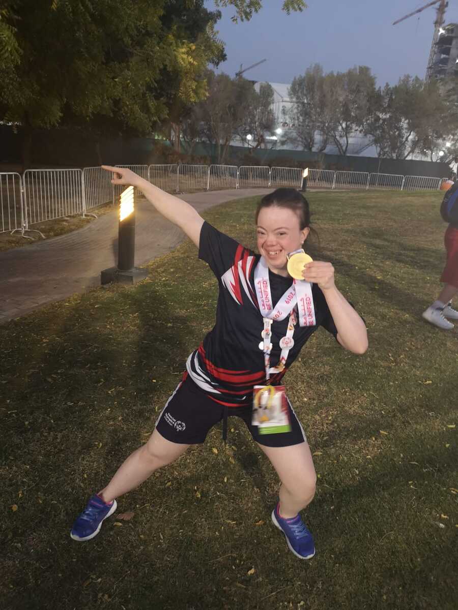 Taynuilt’s Rosa wins gold at Special Olympics World Games