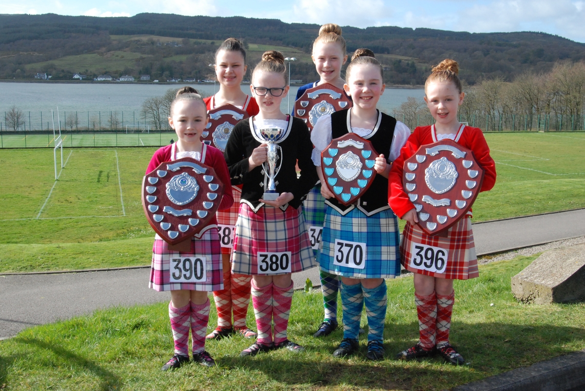 Highland dancers step to Mid Argyll victory