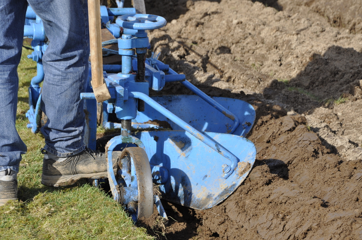 Ploughing match marches on