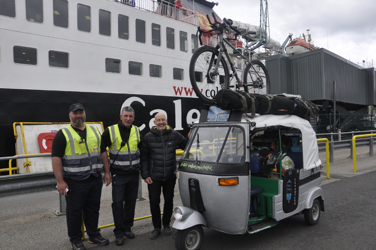 Hebridean adventure for 'Tuk Tuk James'