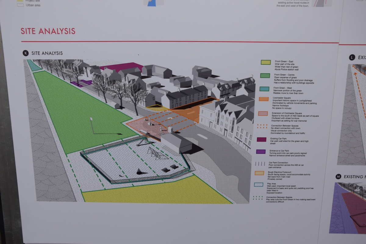 Town centre fund lifts Lochgilphead front green plans